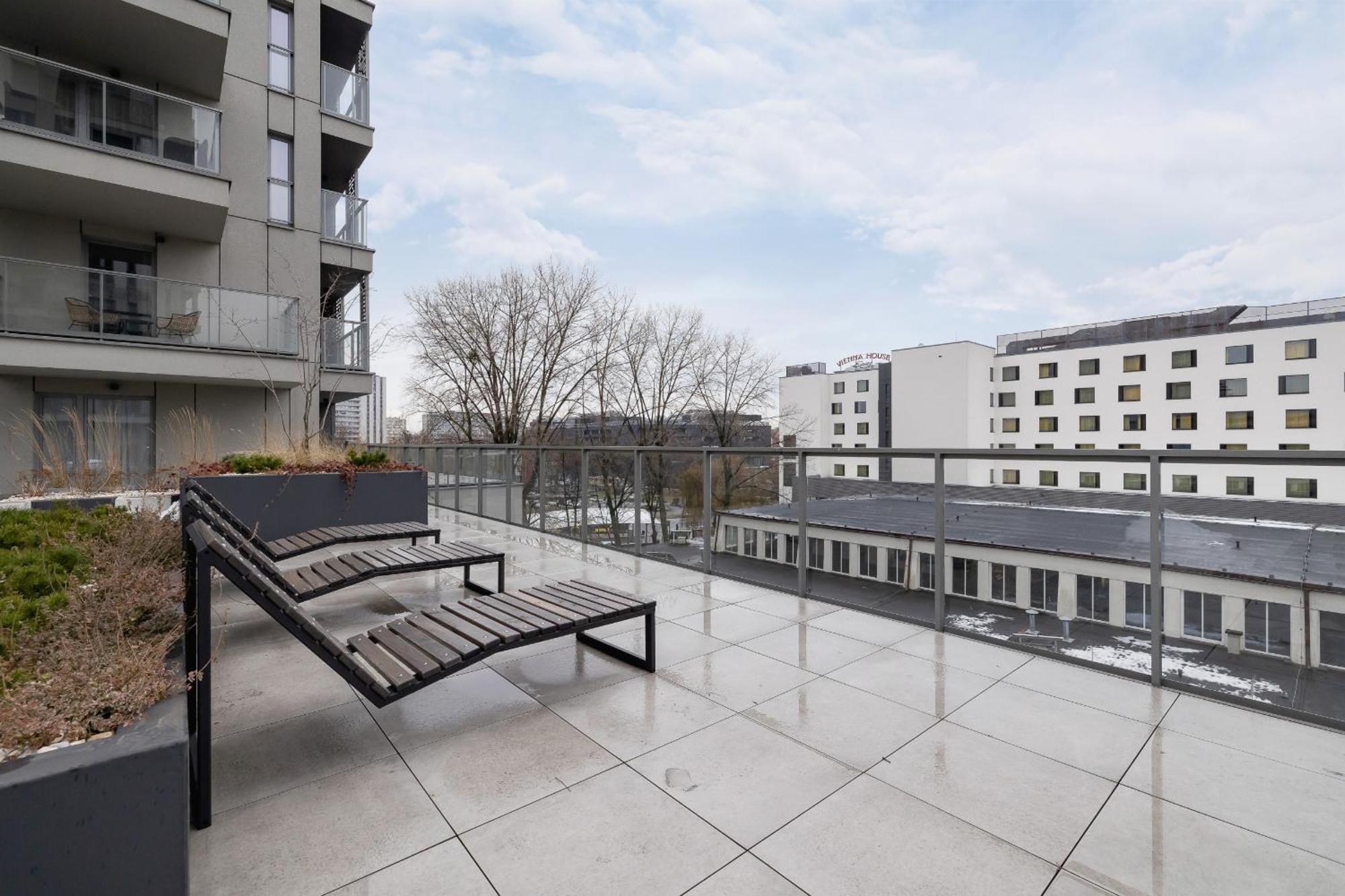 Exclusive Apartment In Katowice With Balcony, Parking, Gym And Sauna By Noclegi Renters Экстерьер фото